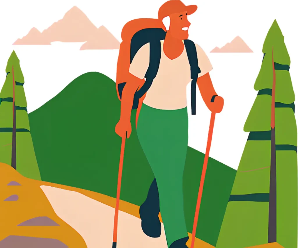 登山を始めて、自信と達成感を得ることができた40代男性