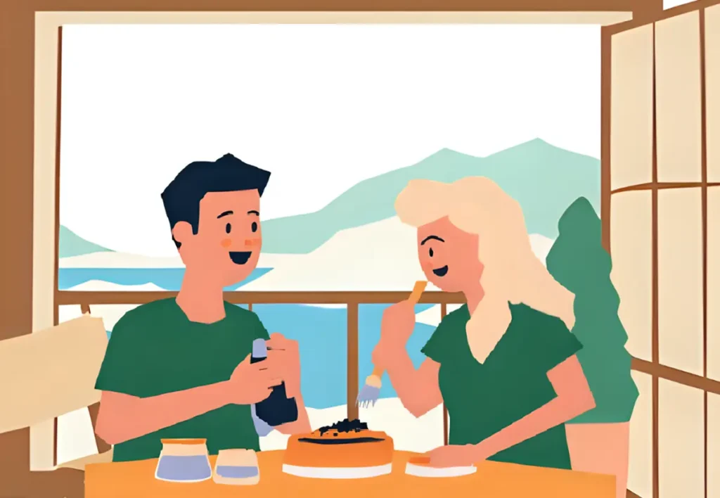 SNSを控えて、話をしたり食事をする機会が増えた40代夫婦