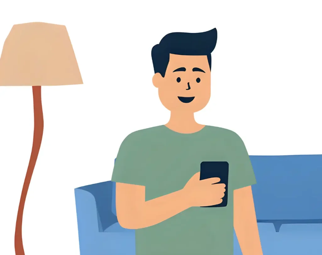 サブスクを利用しながら、すっきりした生活を手に入れた40代男性