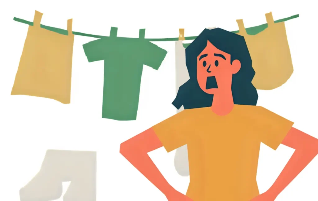 朝やることだらけで、困り果てている40代女性