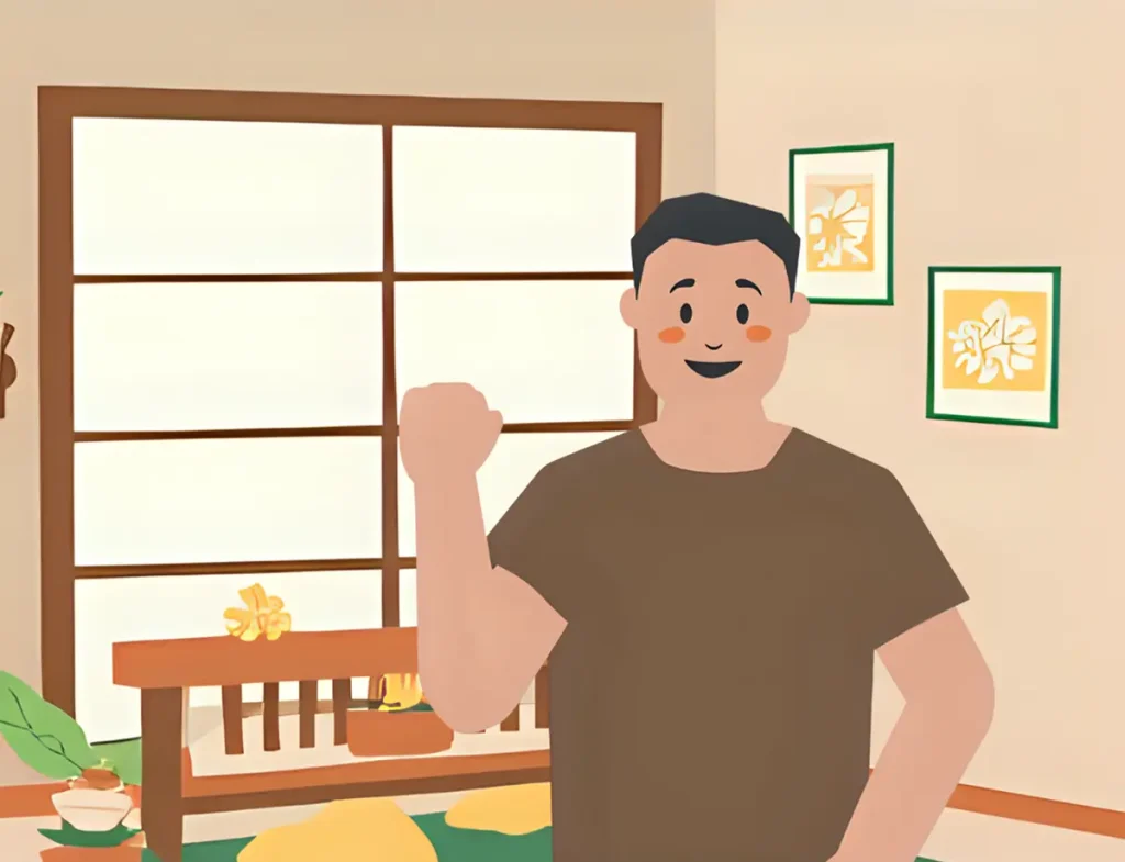 性格診断を生かして、生活も充実してきた40代男性
