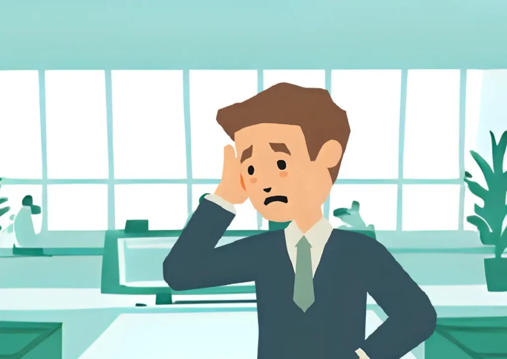 他人と比べてしまい、頑張っても感情が満たされない日々が続いている40代男性