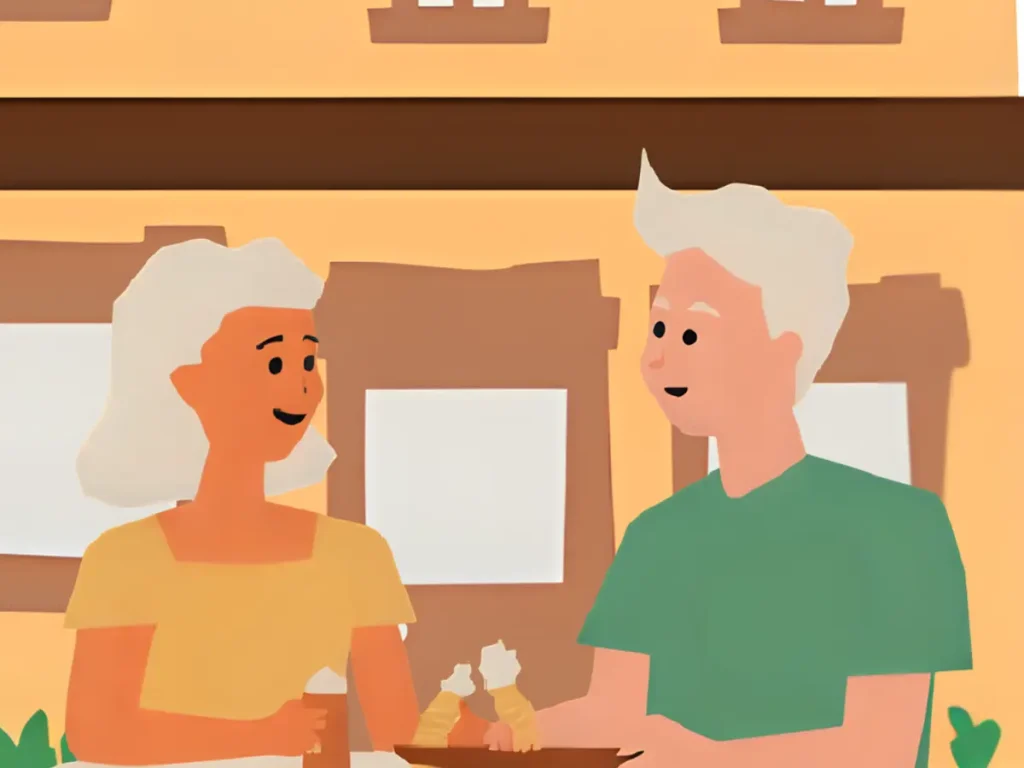 変わり種カレーに挑戦している40代夫婦