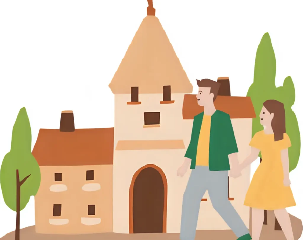 歴史や文化が好きで、旅の中に旧跡の散策をいつも計画している40代夫婦