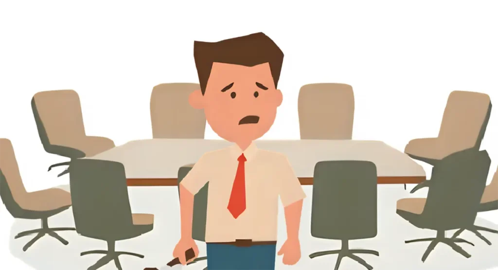 すでに心は限界で、でも上司に「辞めたいと」報告できない苦しんでいる40代サラリーマン